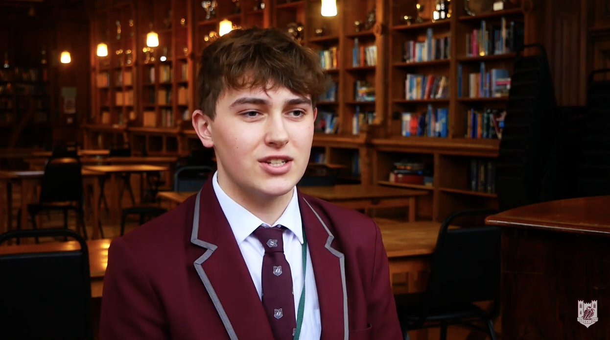 WATCH: Battle Abbey Year 11 pupil Alex talks about life at Battle Abbey School